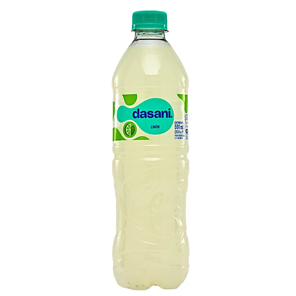 AGUA DASANI SABOR LIMON (591 ML.)