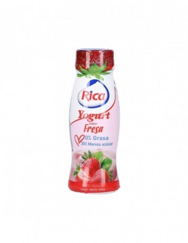 YOGURT FRESA RICA (250 GR.)