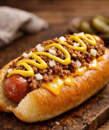 HOT DOG CON CARNE MOLIDA